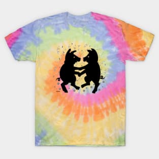 Dancing Pigs in Love T-Shirt